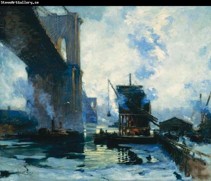 Jonas Lie Morning on the River